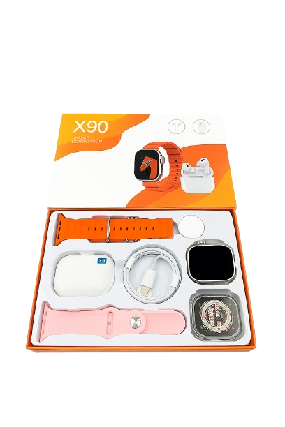 Combo Smartwatch X90 Ultra y Audífonos TWS