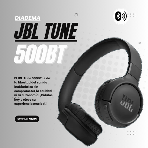 Diadema JBL Tune 500BT