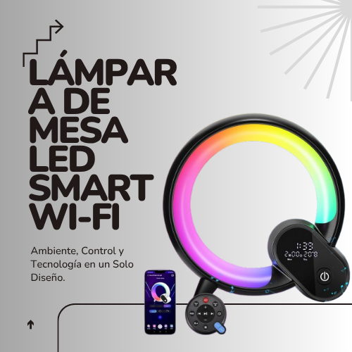 Lámpara de Mesa LED Smart Wi-Fi